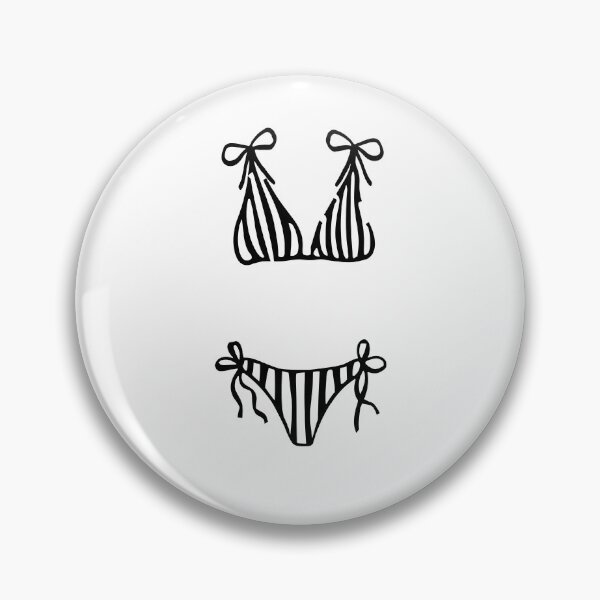 Item preview, Minimalist Bikini Outline designed and sold by John Q. Cardholder.