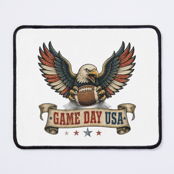 Item preview, Game Day USA — Bald Eagle World Cup 2026 Football Fan T-Shirt designed and sold by The96Minutes.