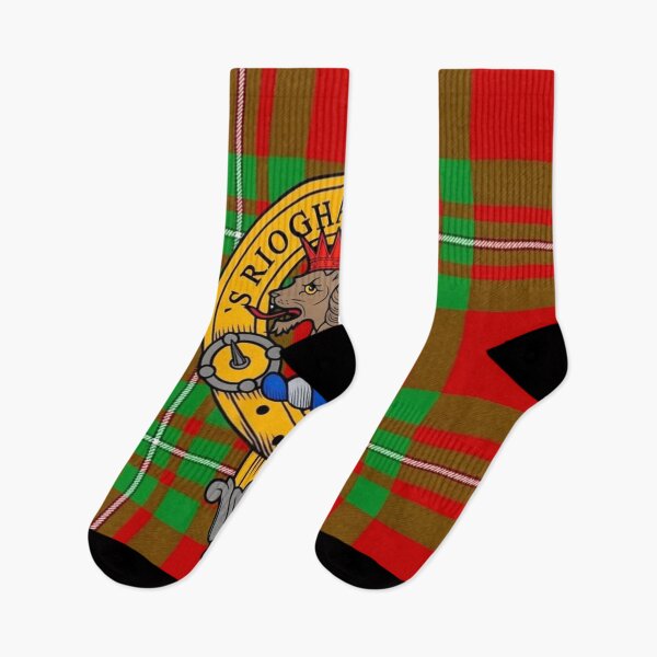 Artikelvorschau, MacGregor-Wappen und moderner Tartan entworfen und verkauft von Kirrindy Designs.