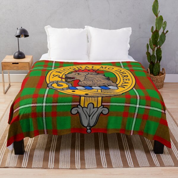 Artikelvorschau, MacGregor-Wappen und moderner Tartan entworfen und verkauft von Kirrindy Designs.