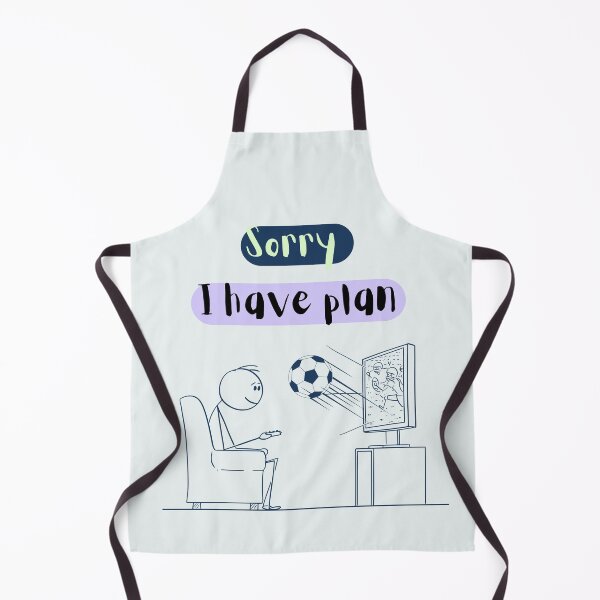 Item preview, Sorry, I Have Plans – Football Season Fan Design designed and sold by Chill Chicken Studio.