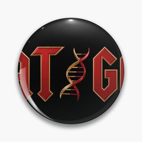 Item preview, AT GC Vintage AC/DC Molecular genetic code designed and sold by labstud.