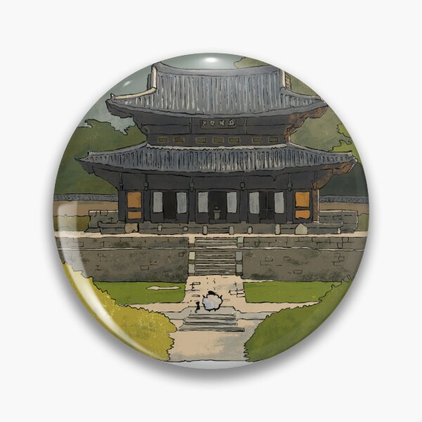 Item preview, Sheep and Cat discovers Ancient Temple designed and sold by Cute & Funny Hand-Drawn Prints | Happy Doodle Friends Shop.