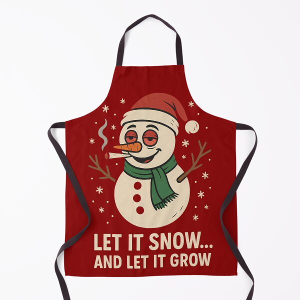 Item preview, High Snowman Christmas – Let It Grow designed and sold by BlueB420.