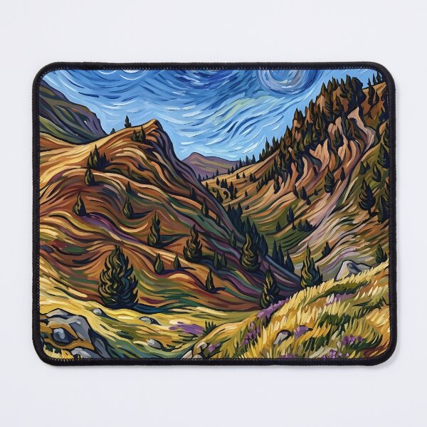 Item preview, Moonlit Basque Valley designed and sold by Robinsonlerouge.