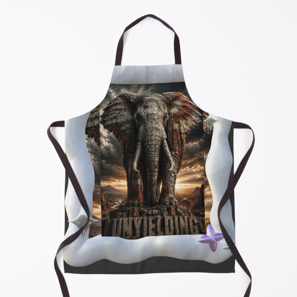 Item preview, Operator Unyielding Elephant Stoic Founder Industrial Canvas Print designed and sold by SavannaStrikes.