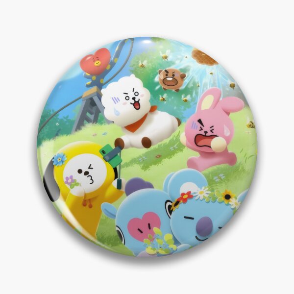 Item preview, Friends animals Kpop / Cute Cartoon Animal Friends - Summer Honey Meadow designed and sold by William Cano.