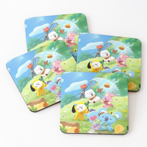 Item preview, Friends animals Kpop / Cute Cartoon Animal Friends - Summer Honey Meadow designed and sold by Billy Morfo™.