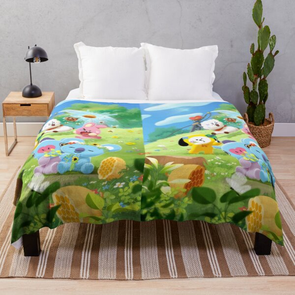 Item preview, Friends animals Kpop / Cute Cartoon Animal Friends - Summer Honey Meadow designed and sold by William Cano.