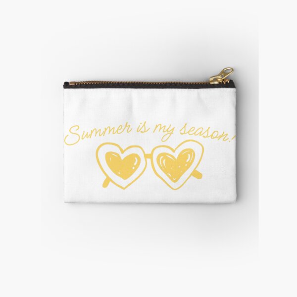 Item preview, Summer Is My Season Yellow Heart Sunglasses Quote designed and sold by danaJG.