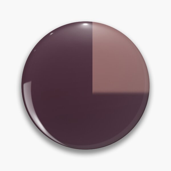 Item preview, Minimalist Dark Plum with Dusty Rose Geometric Square designed and sold by pluielegere.
