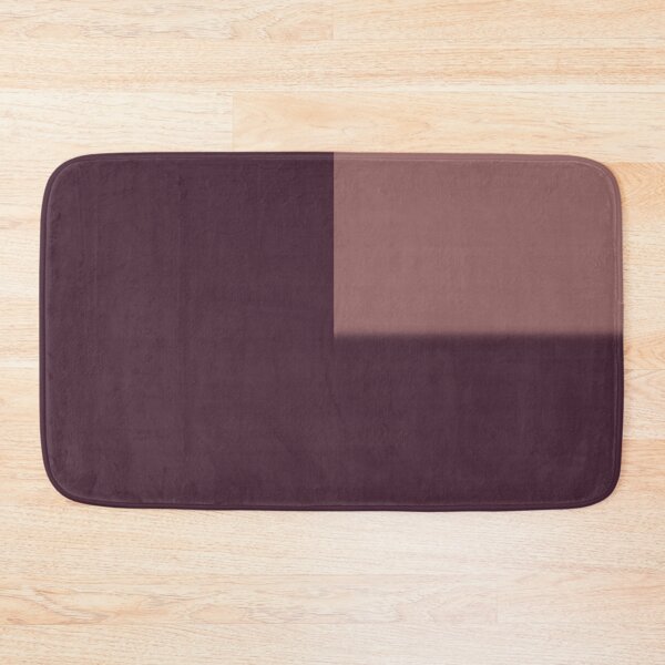 Item preview, Minimalist Dark Plum with Dusty Rose Geometric Square designed and sold by pluielegere.