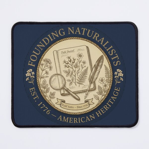 Item preview, Founding Naturalists Club American Heritage Badge designed and sold by CalmCapy Co.