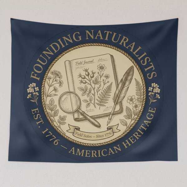 Item preview, Founding Naturalists Club American Heritage Badge designed and sold by CalmCapy Co.
