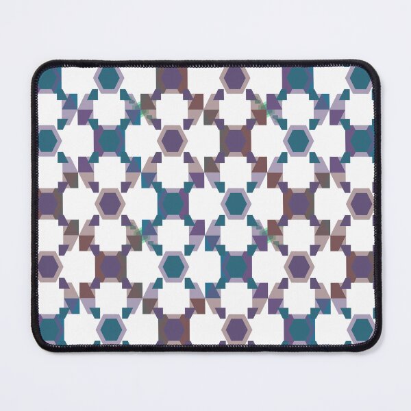 Item preview, Hexagonal Geometric Pattern | Modern Pastel Mosaic Seamless Design designed and sold by Mohng Talulenz.