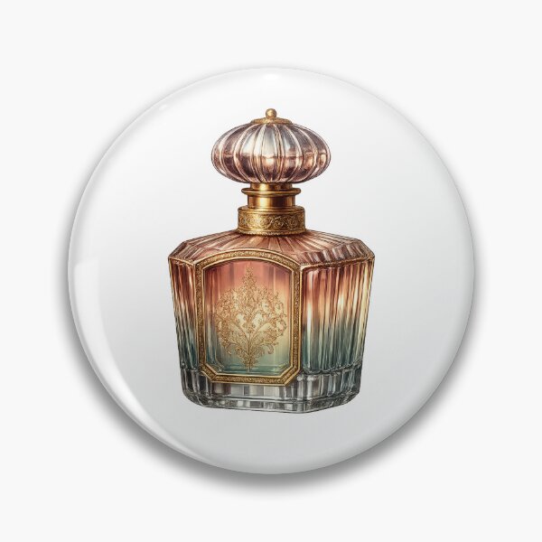 Item preview, vintage perfume bottle with ornament  designed and sold by crealook01.