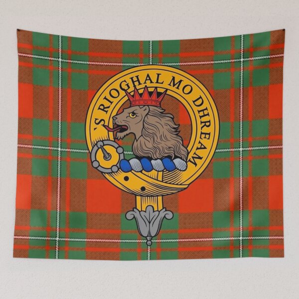 Item preview, MacGregor Crest and Ancient Tartan designed and sold by Kirrindy Designs.