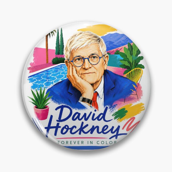 Item preview, David Hockney Memorial designed and sold by Streetshop79.