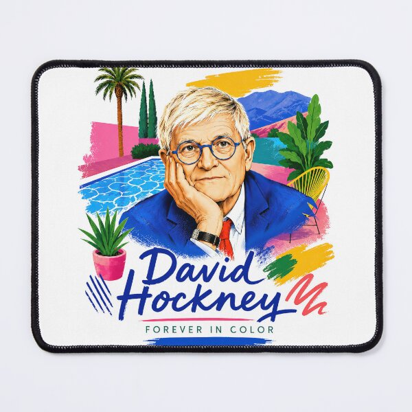 Item preview, David Hockney Memorial designed and sold by Streetshop79.