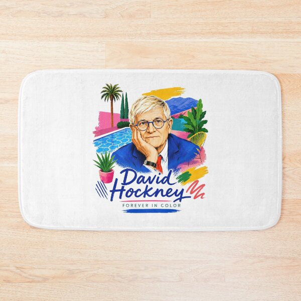 Item preview, David Hockney Memorial designed and sold by Streetshop79.