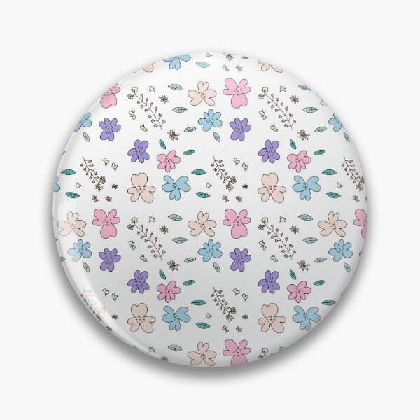 Item preview, Pastel Ditsy Floral Seamless Pattern | Soft Flower Print |  Cottagecore Botanical | Purple Pink Blue Wildflower |  Spring Garden Pattern | Cute Floral Design designed and sold by Flare-shiningray.
