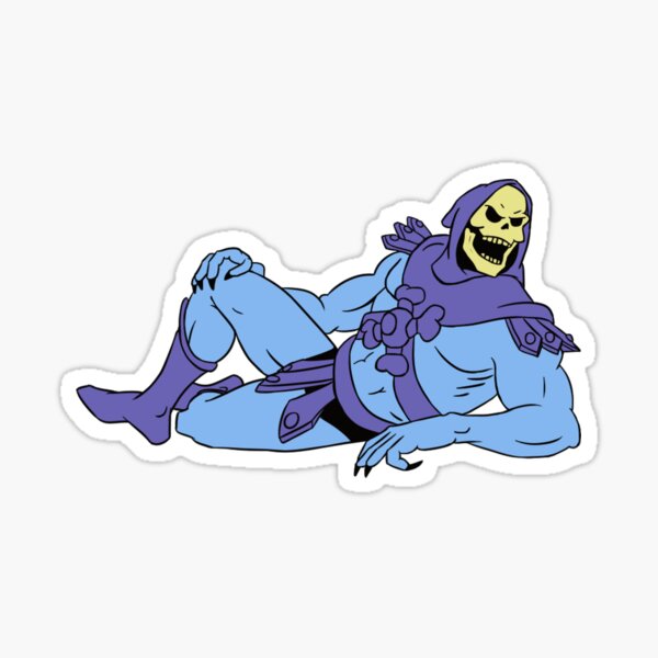 Sexy Skeletor Sticker