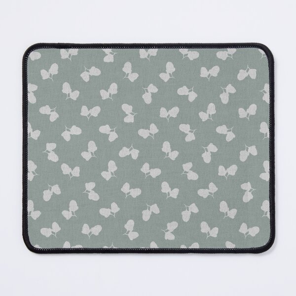 Item preview, Off-White Botanical Silhouette Floral on blue grey Neutral Cottagecore designed and sold by Designs by christel_treiber.
