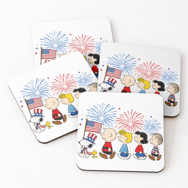 Item preview, Peanuts Gang Snoopy Happy 4th Of July designed and sold by Har-vee.