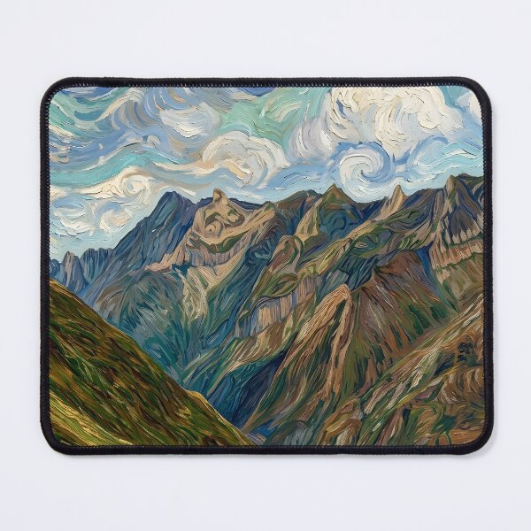Item preview, Clouds Over the Basque Peaks designed and sold by Robinsonlerouge.