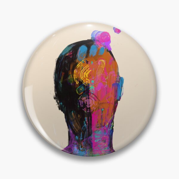 Item preview, Neon Abstract Portrait No.5 designed and sold by MikZviagin.