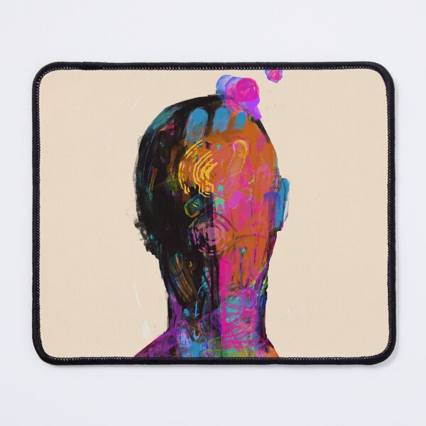 Item preview, Neon Abstract Portrait No.5 designed and sold by MikZviagin.