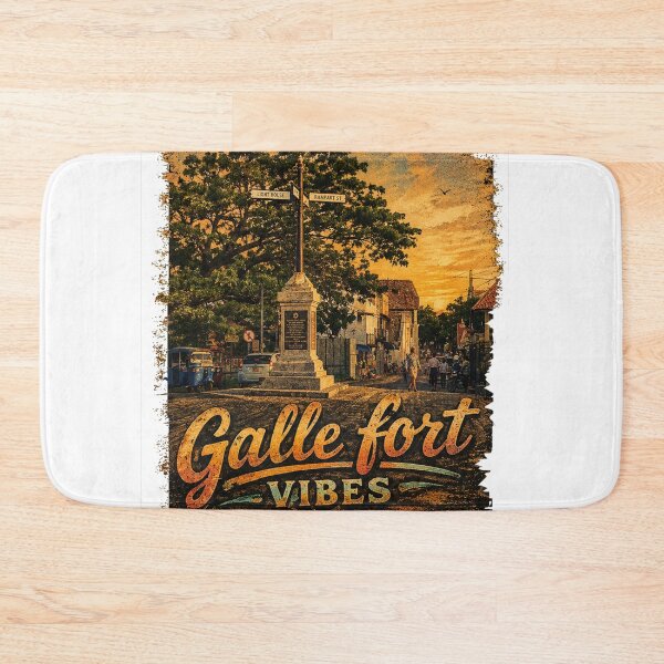 Item preview, Galle Fort VIBES – Vintage Heritage T-Shirt designed and sold by GooniSL.