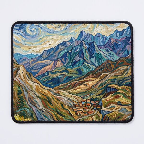 Item preview, Basque Mountain Village designed and sold by Robinsonlerouge.