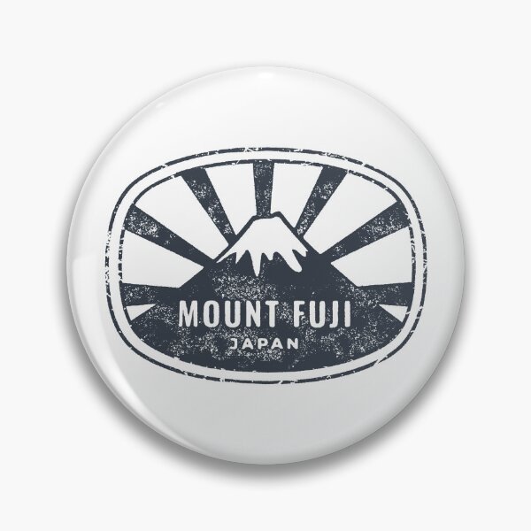 Item preview, Vintage Distressed "Mount Fuji" Souvenir Stamp Graphic designed and sold by RickTShop.