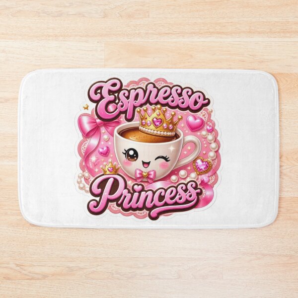 Item preview, Espresso Princess Kawaii Sticker designed and sold by Stylestickers55.