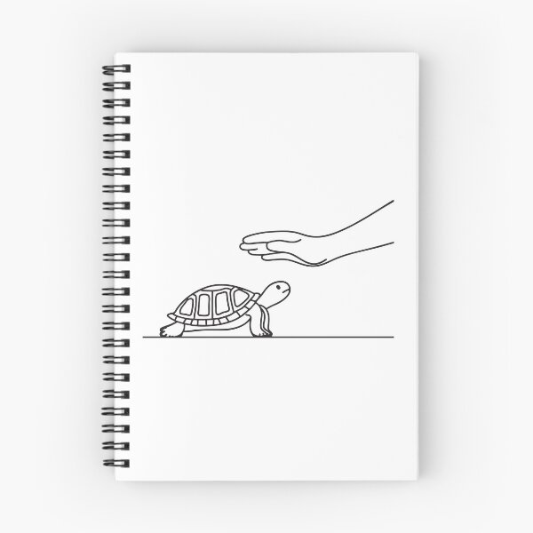 Item preview, Turtle Resting Near Reaching Hand designed and sold by rasagamastore.