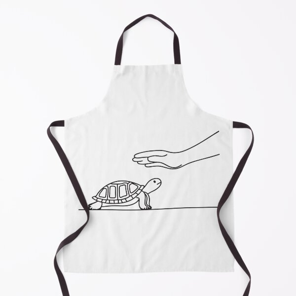 Item preview, Turtle Resting Near Reaching Hand designed and sold by rasagamastore.