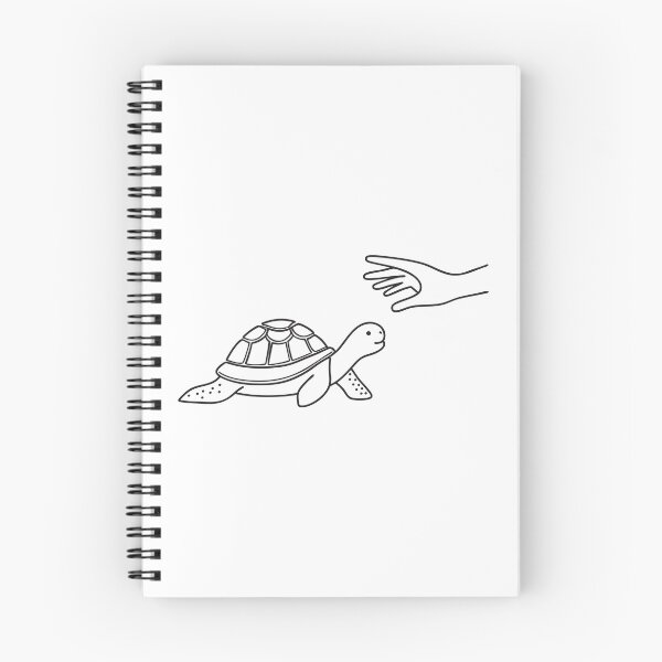 Item preview, Turtle Lying Near Outstretched Hand designed and sold by rasagamastore.