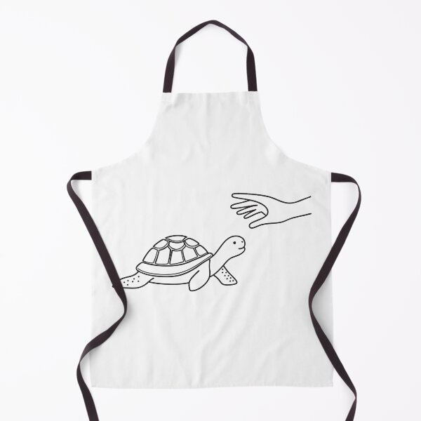 Item preview, Turtle Lying Near Outstretched Hand designed and sold by rasagamastore.