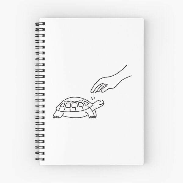 Item preview, Turtle Calmly Resting Near Hand designed and sold by rasagamastore.