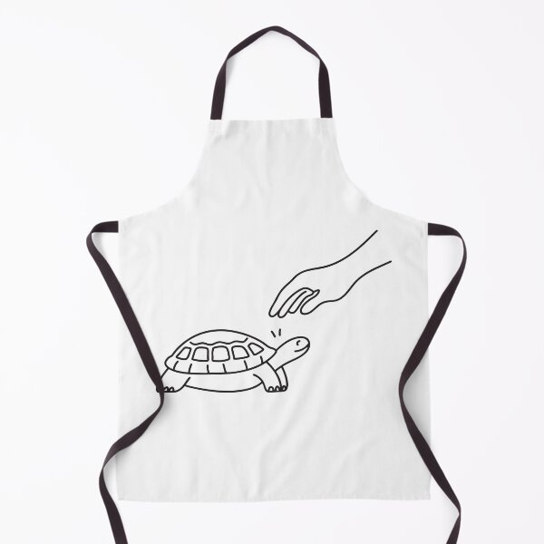 Item preview, Turtle Calmly Resting Near Hand designed and sold by rasagamastore.