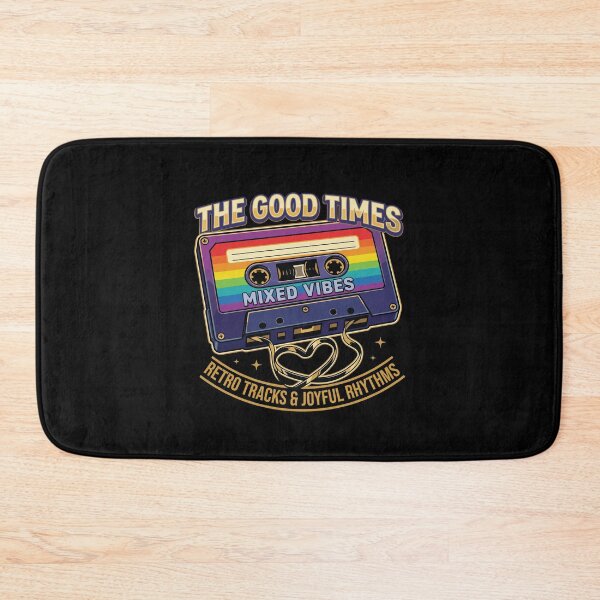 Item preview, Mixed Vibes Retro Rainbow Cassette Tape Gay Pride LGBT Heart designed and sold by crouchingpixel.