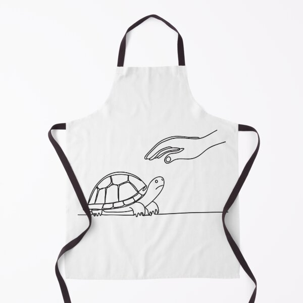 Item preview, Turtle Positioned Near Gentle Hand designed and sold by rasagamastore.