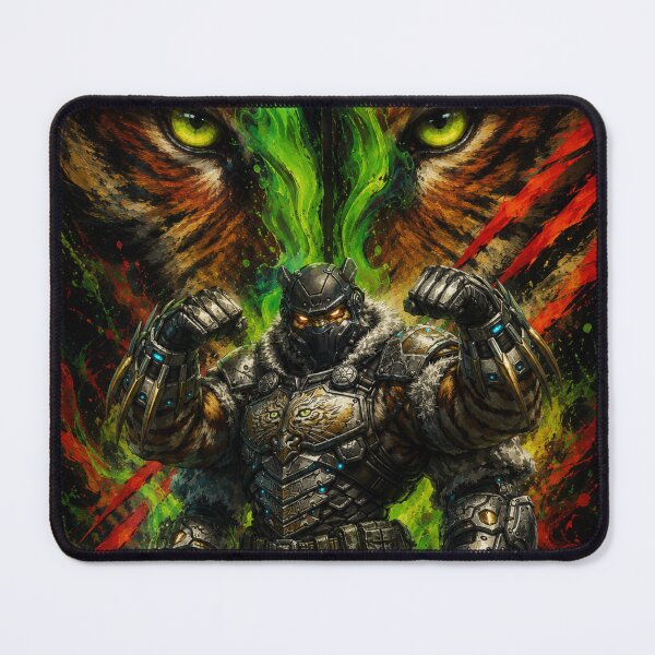 Item preview, ARMOURED TIGER PREDATOR WAR designed and sold by XANSTIKERS.