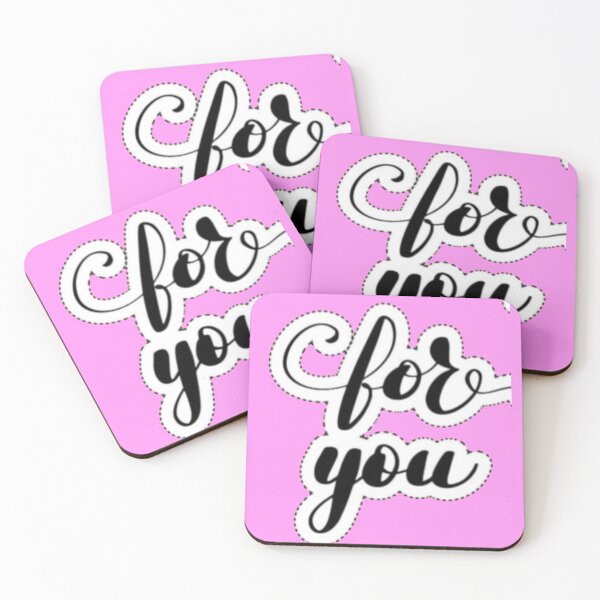 Item preview, Elegant For You Typography - Minimalist Calligraphy Sticker designed and sold by Scro-Ciob-Shop.