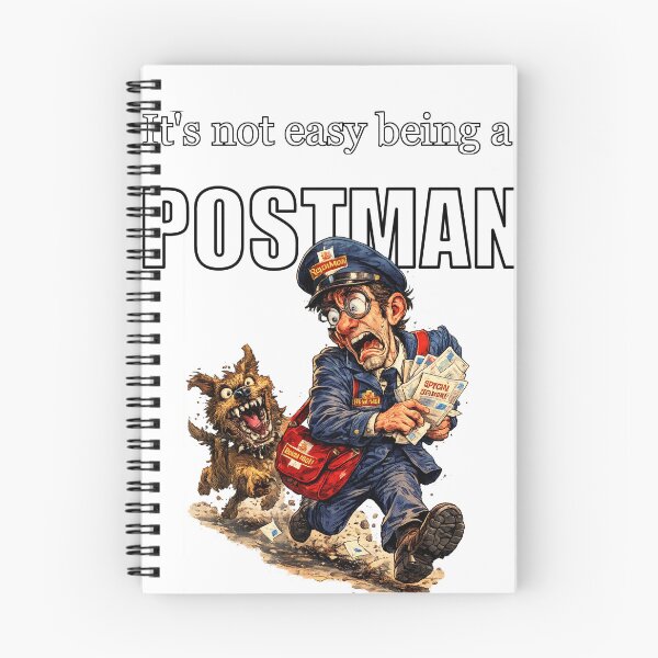 Item preview, It's NOT Easy Being a Postman designed and sold by halibutgoatramb.