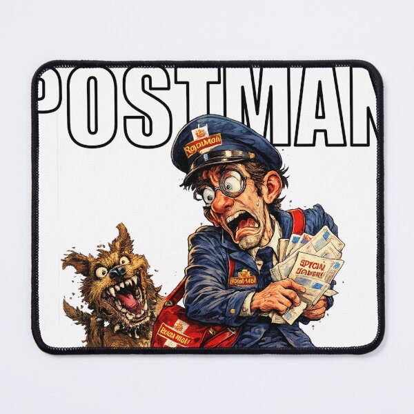 Item preview, It's NOT Easy Being a Postman designed and sold by halibutgoatramb.