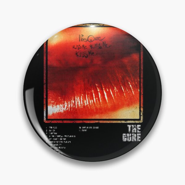 Item preview, THE CURE - KISS ME KISS ME KISS ME  ALBUM TRACKLIST #6506 designed and sold by lukas-lei-art.