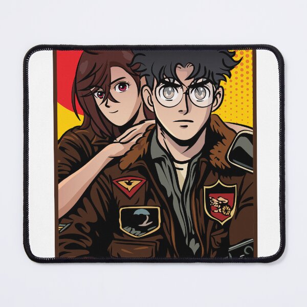 Item preview, DANDADAN TOP GUN (Momo Ayase and Ken "Okarun" Takakura) designed and sold by luckywin99.