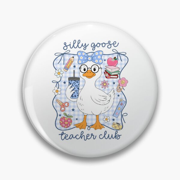 Item preview, Silly Goose Teacher Club designed and sold by Poopielandia.
